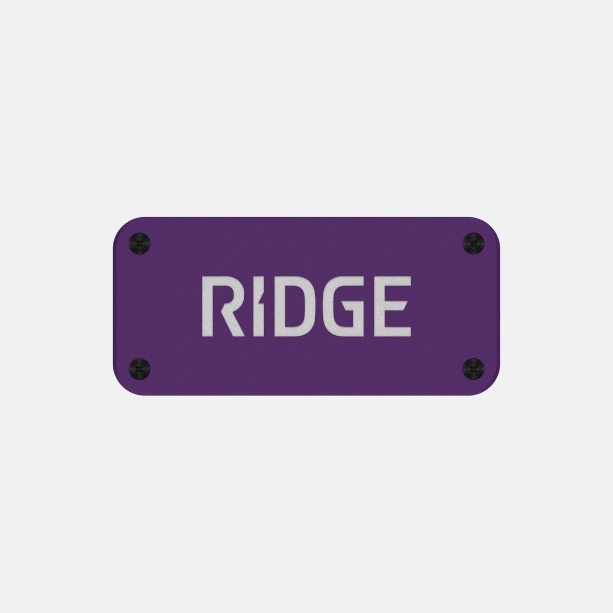 Ridge Logo Plate - Alaska Twilight