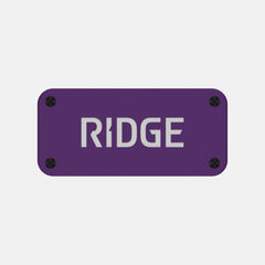 Ridge Logo Plate - Alaska Twilight