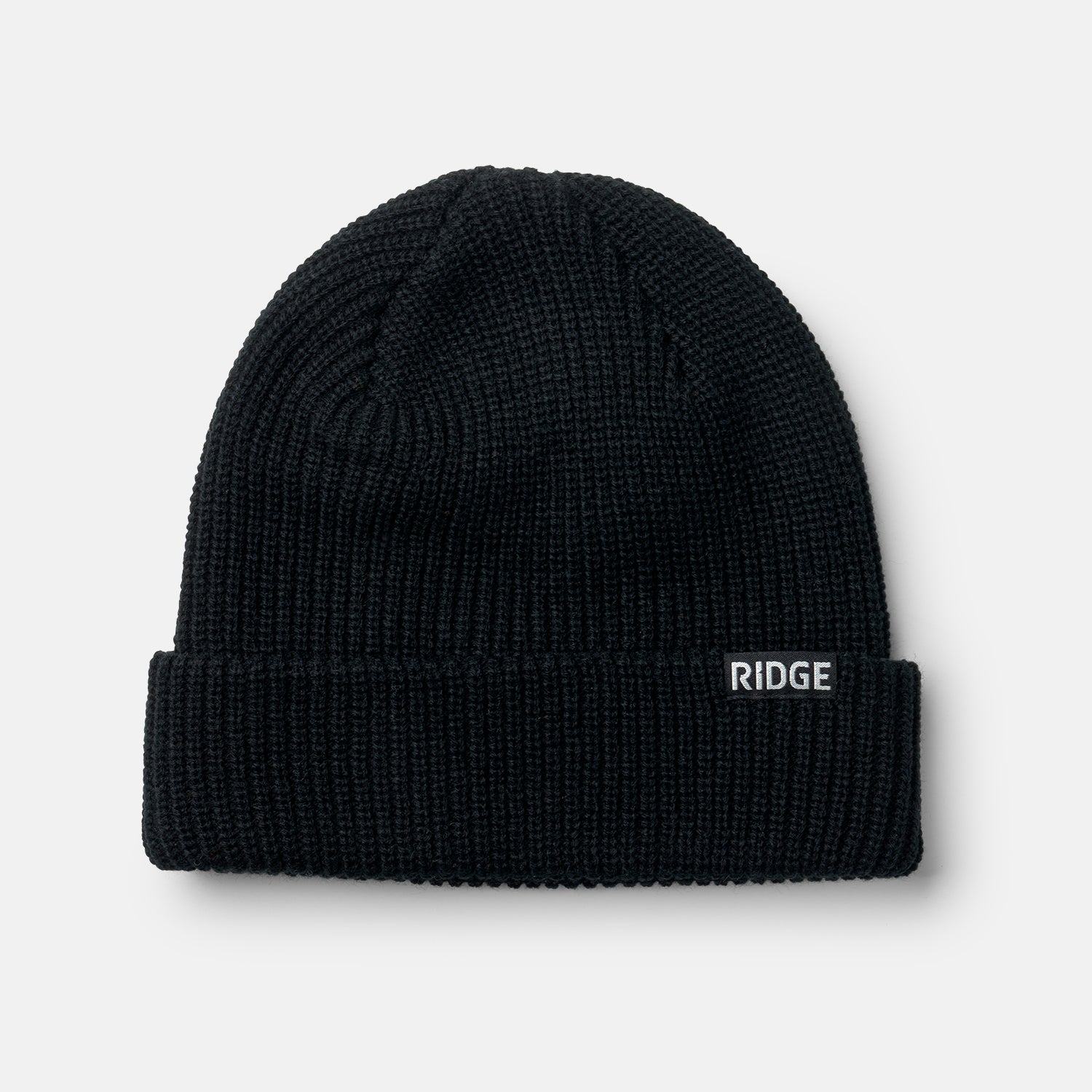 Ridge Classic Cuffed Beanie - Royal Black