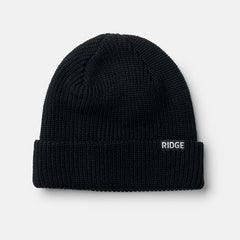 Ridge Classic Cuffed Beanie - Royal Black