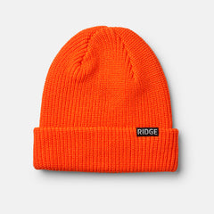 Ridge Classic Cuffed Beanie - Basecamp Orange
