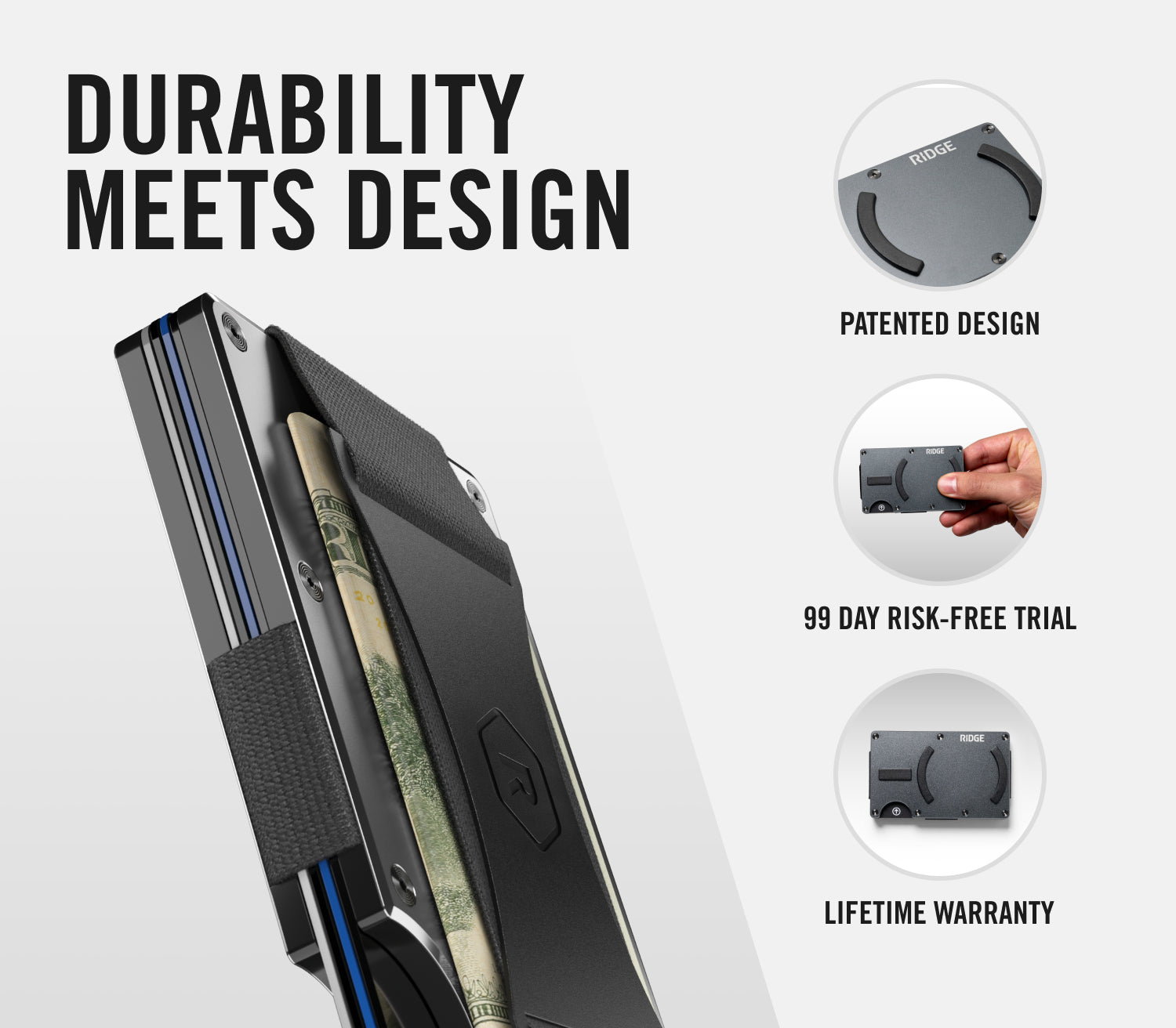 Ridge Wallet for MagSafe - Oxblood