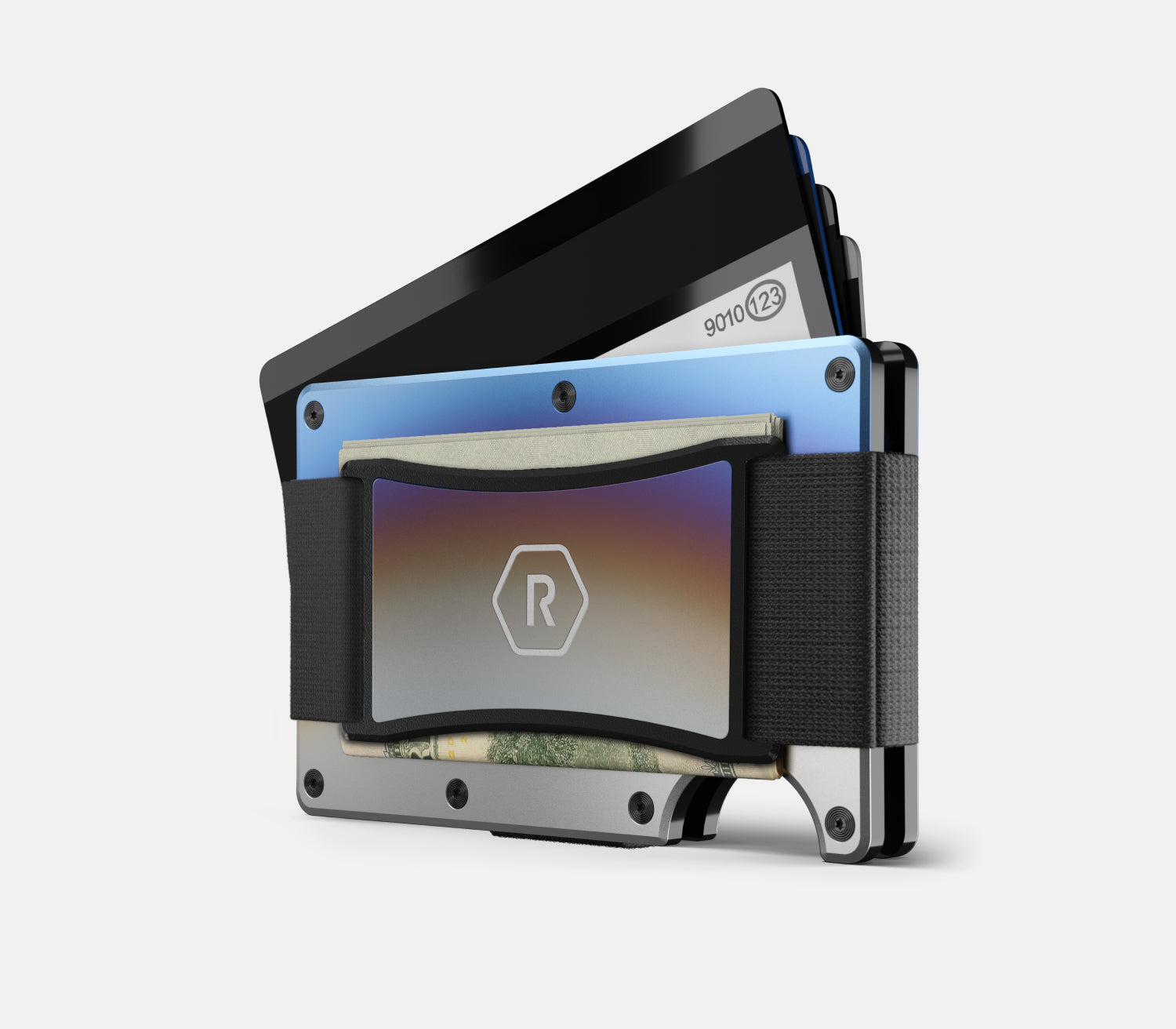 Ridge Wallet - Burnt Titanium