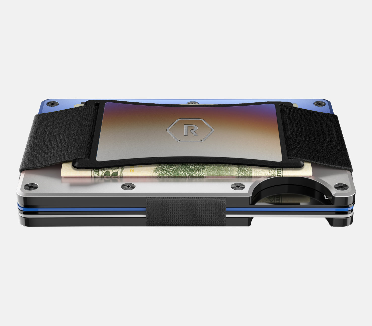 Ridge Wallet - Burnt Titanium