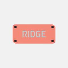 Ridge Logo Plate - Just Peachy