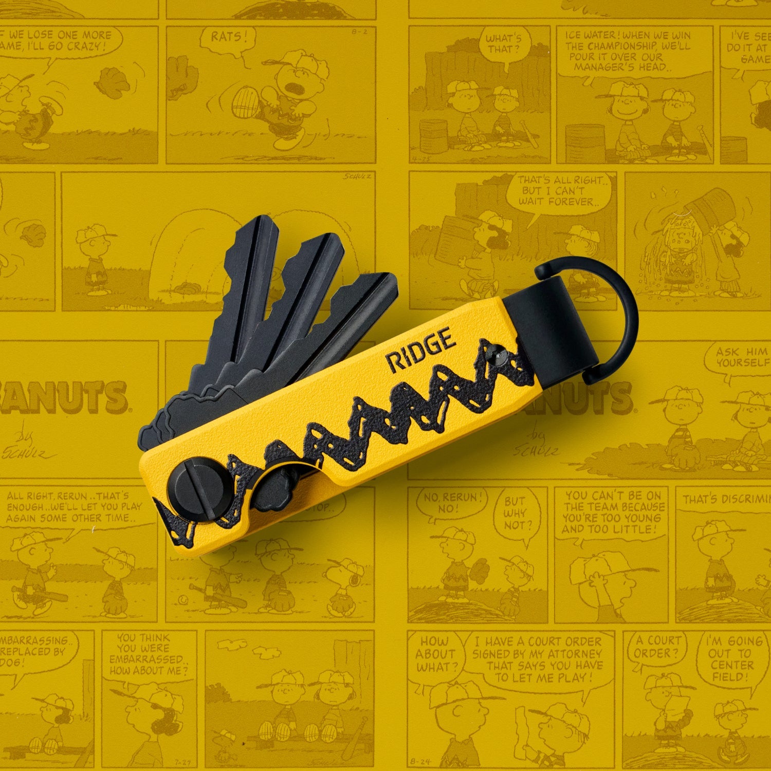 Ridge KeyCase - Peanuts - Good Grief