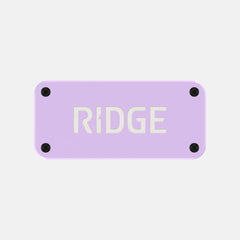 Ridge Logo Plate - Lavender