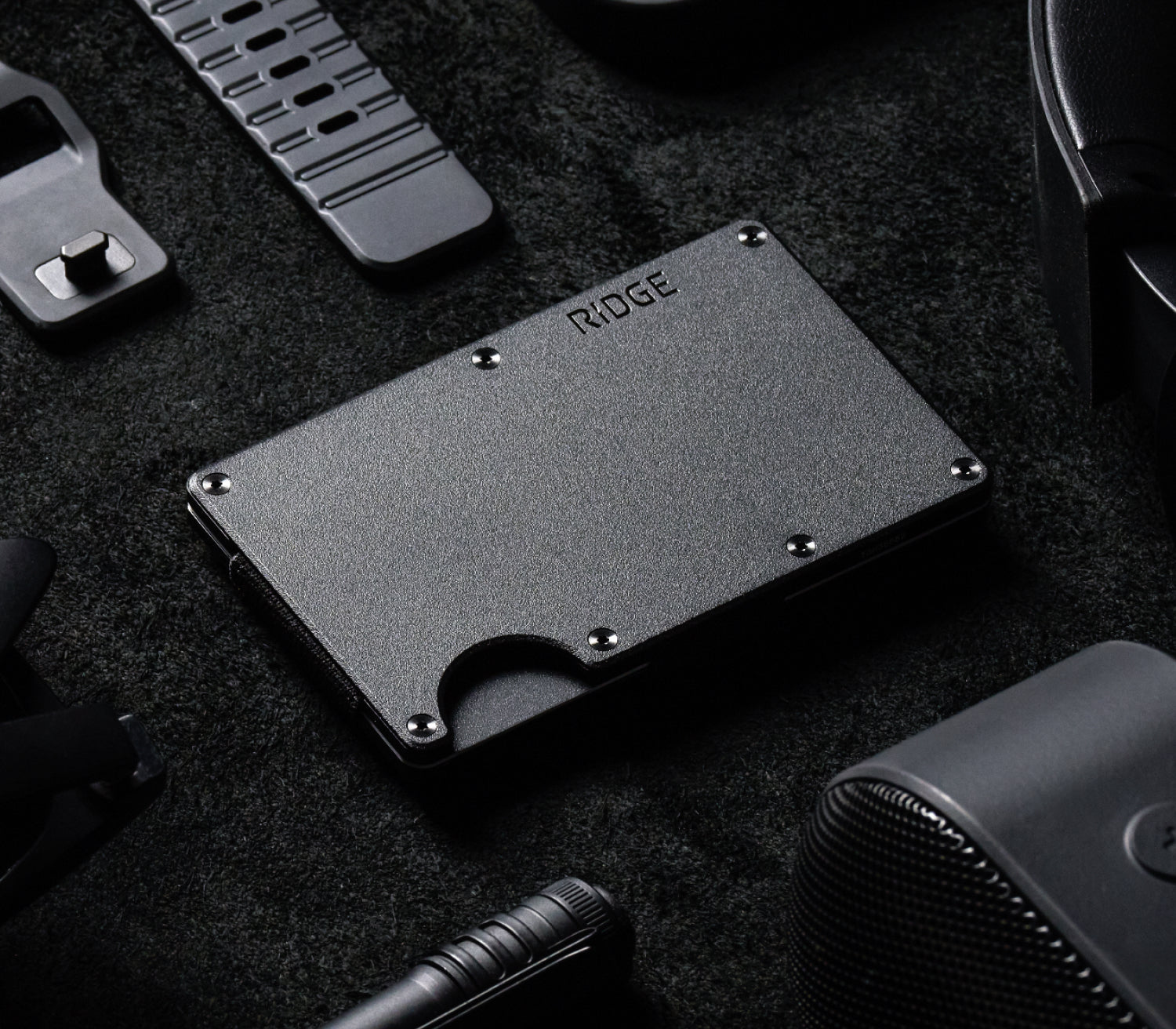 Ridge Wallet - Matte Black