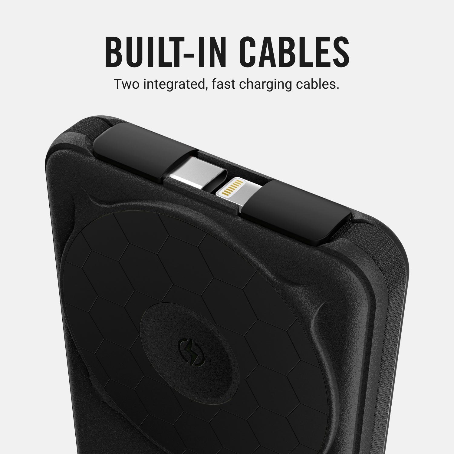 Everyday Charging Kit - iPhone 16 - Midnight Black Leather