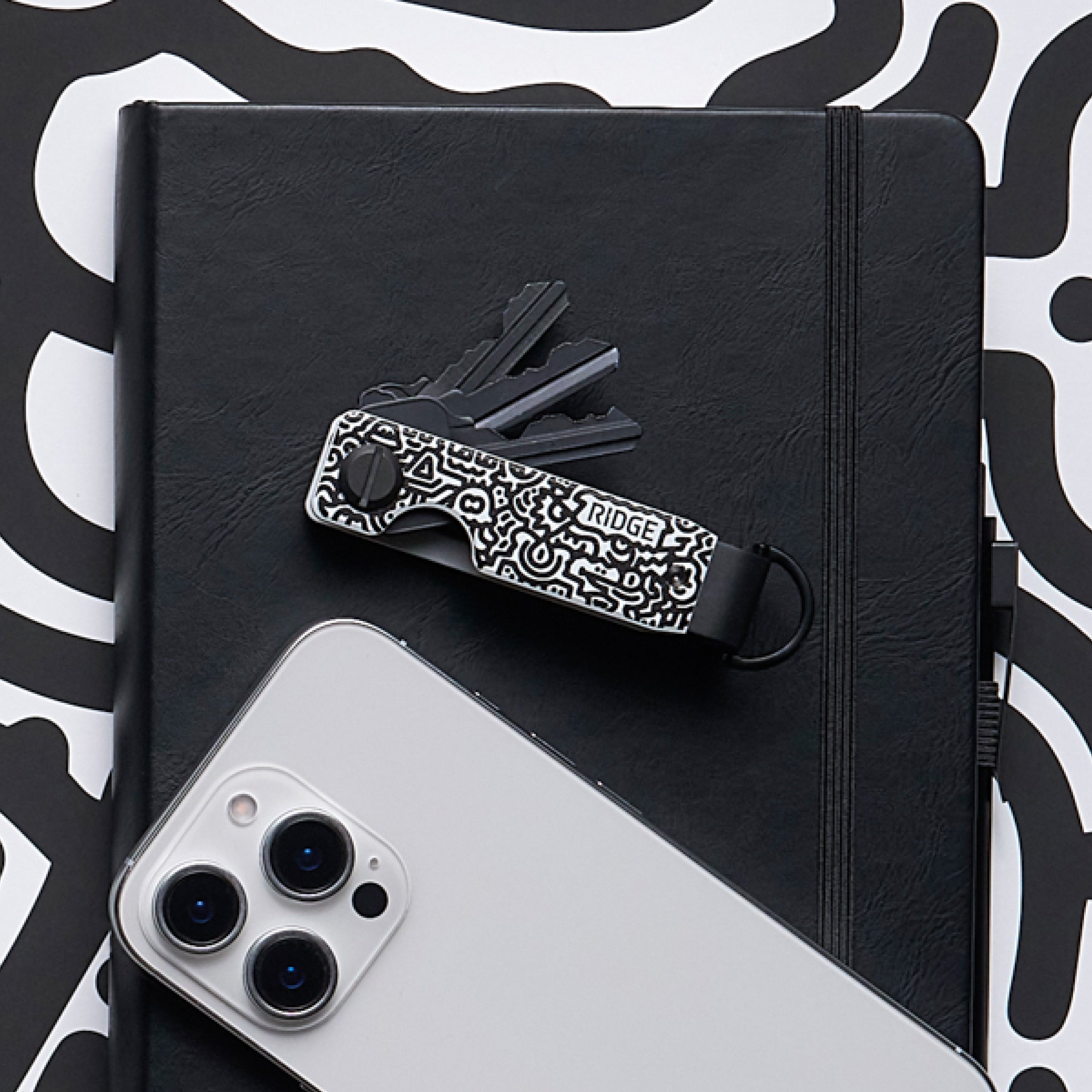 Ridge KeyCase - Mr Doodle