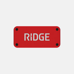 Personalized Logo Plate - Rodeo Red