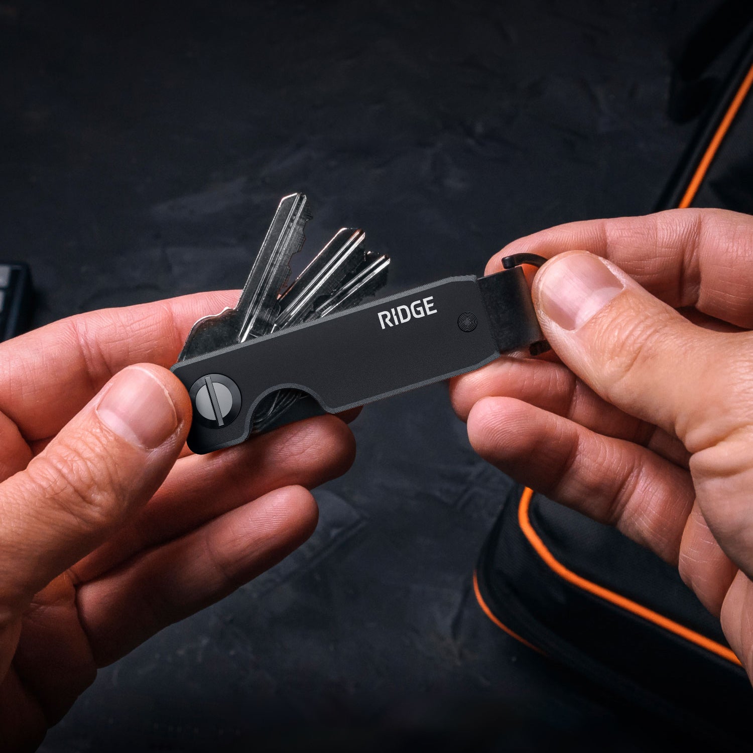 Ridge KeyCase - Royal Black