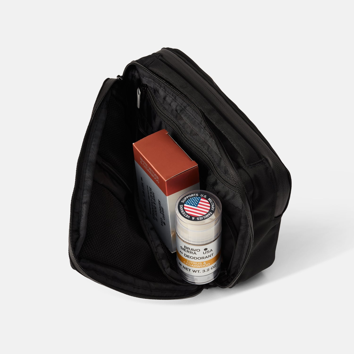 Ridge Toiletry Kit - Royal Black