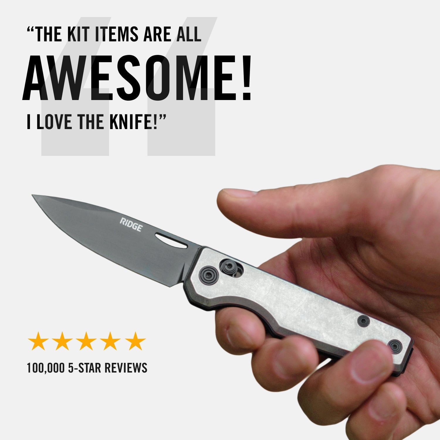 Everyday Folder - Stonewashed Titanium