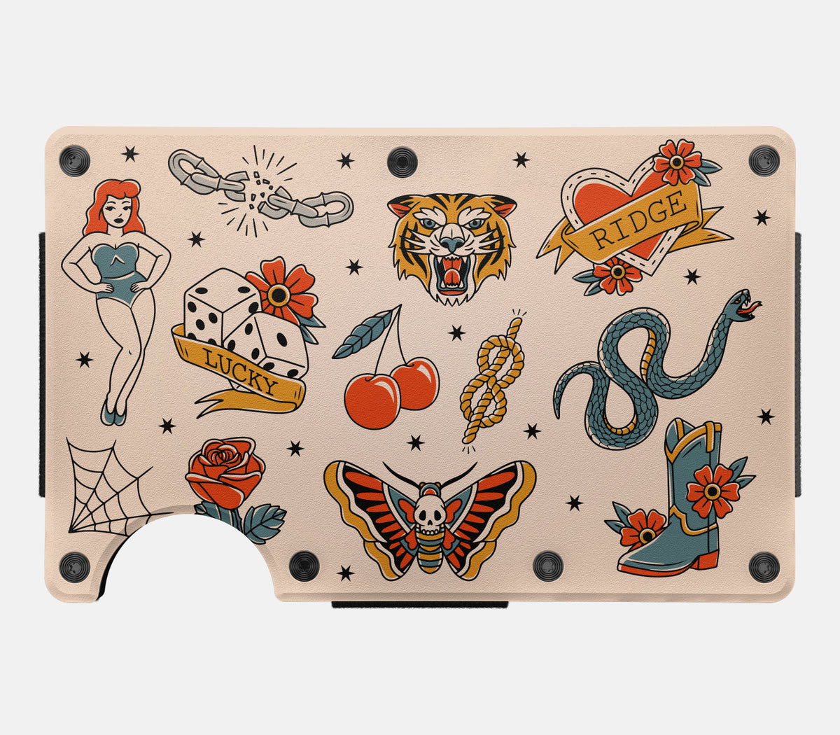 Ridge Wallet - Traditional Flash - Color