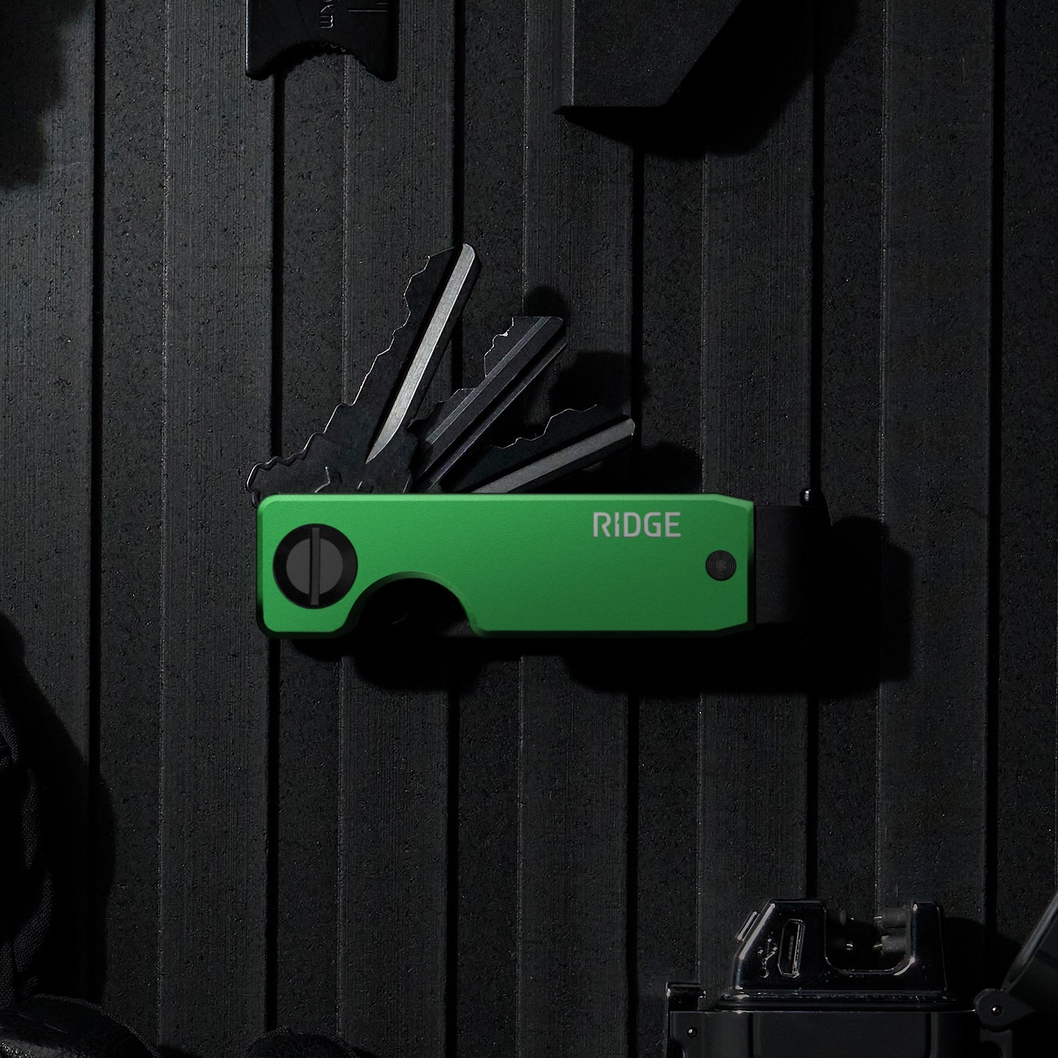 Ridge KeyCase - Voodoo Green