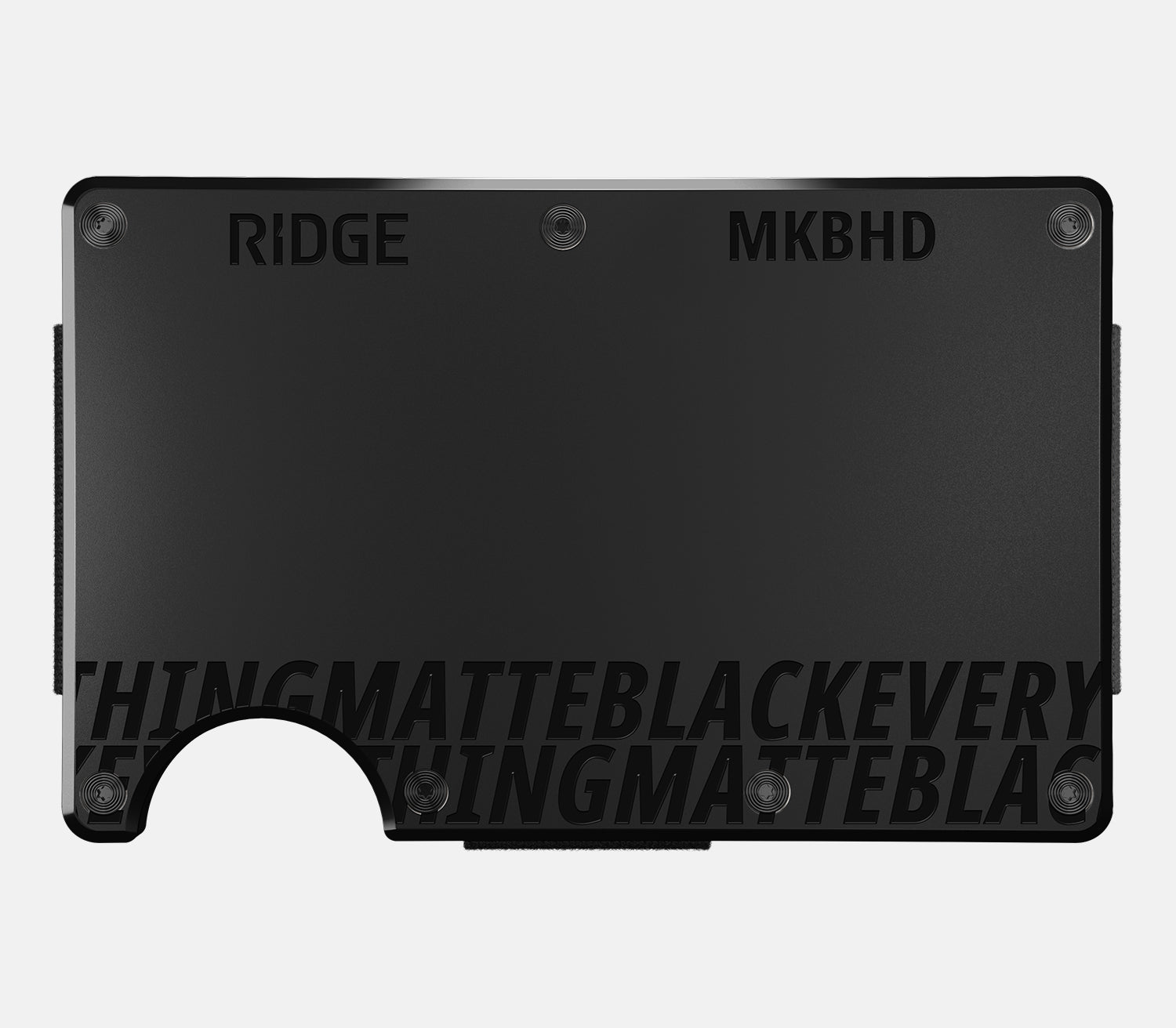 Ridge Wallet - MatteBlackEverything