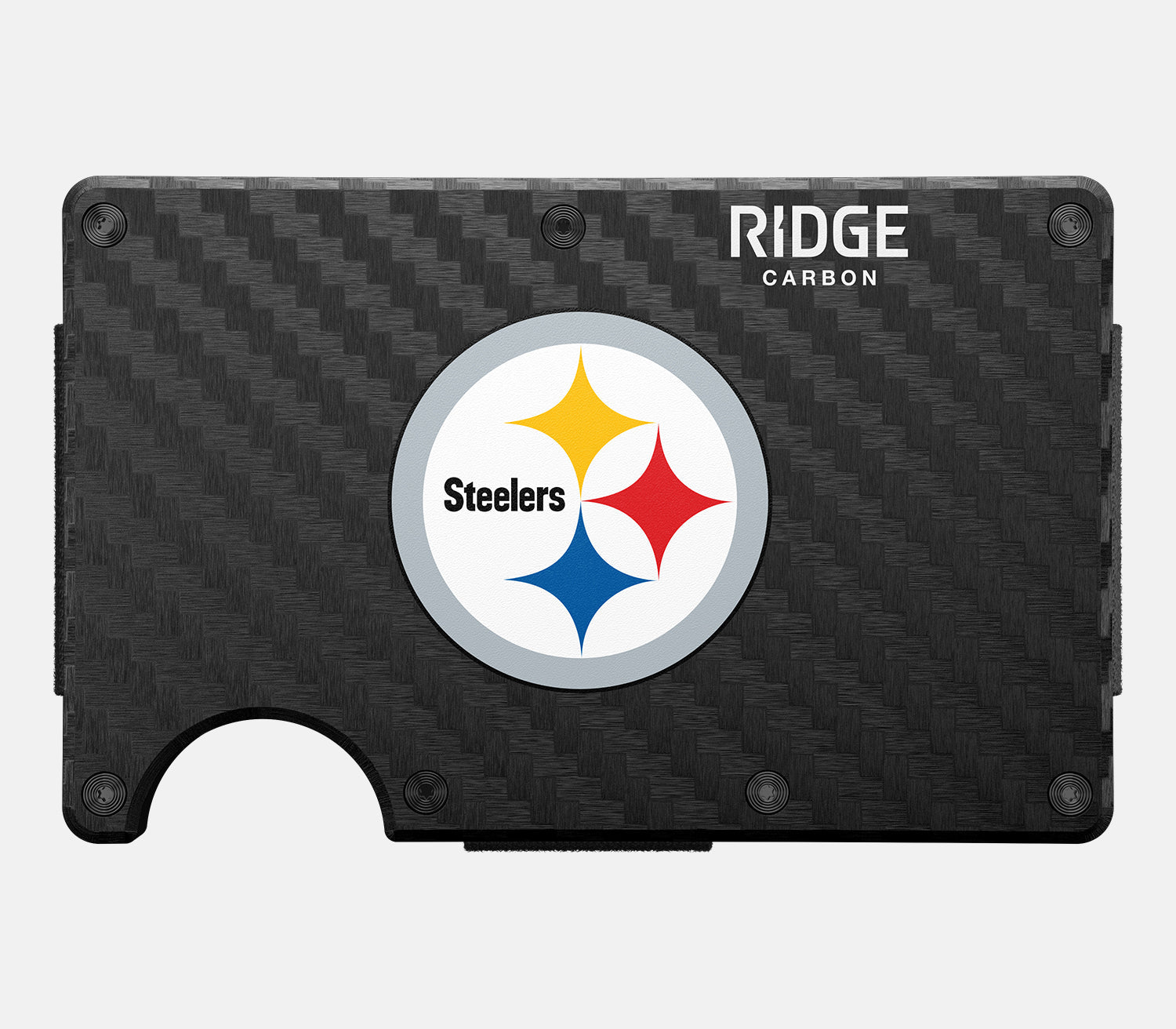 Ridge Wallet - Pittsburgh Steelers - Carbon Fiber 3k