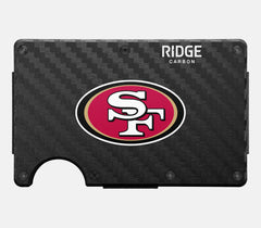 Ridge Wallet - San Francisco 49ers - Carbon Fiber 3k