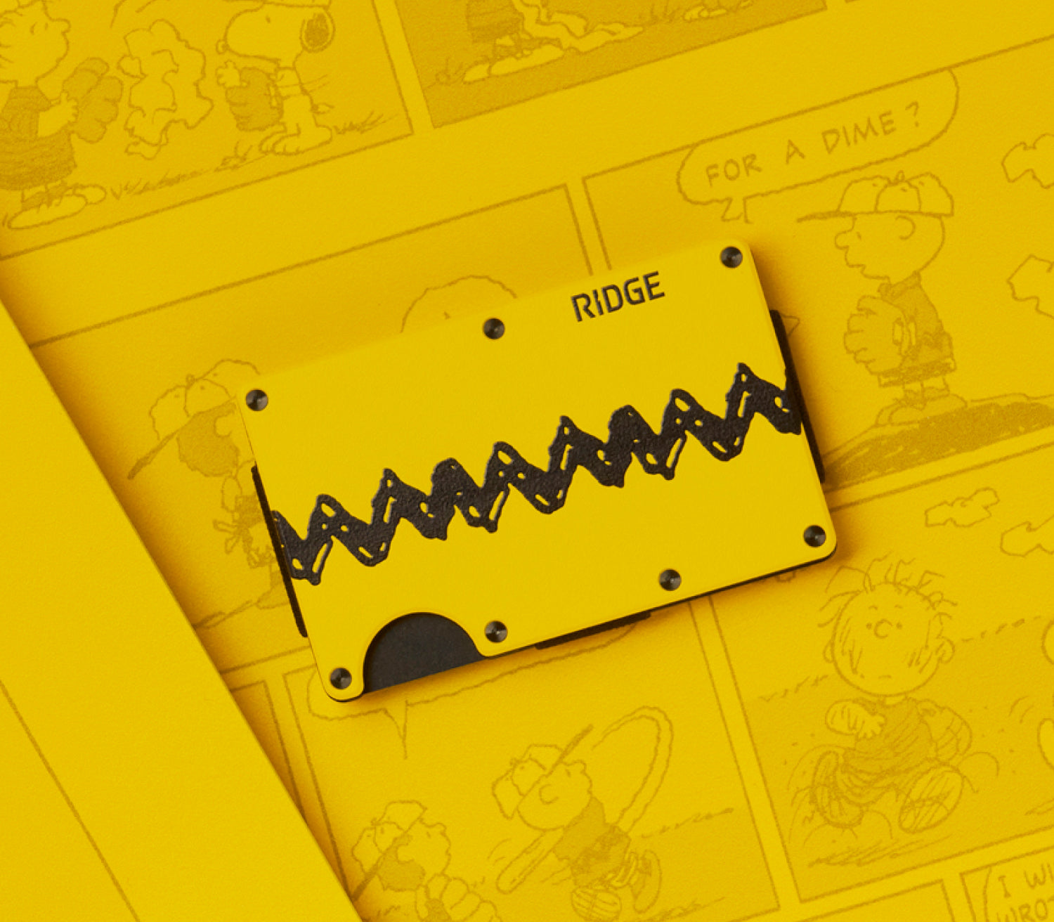 Ridge Wallet - Peanuts - Good Grief