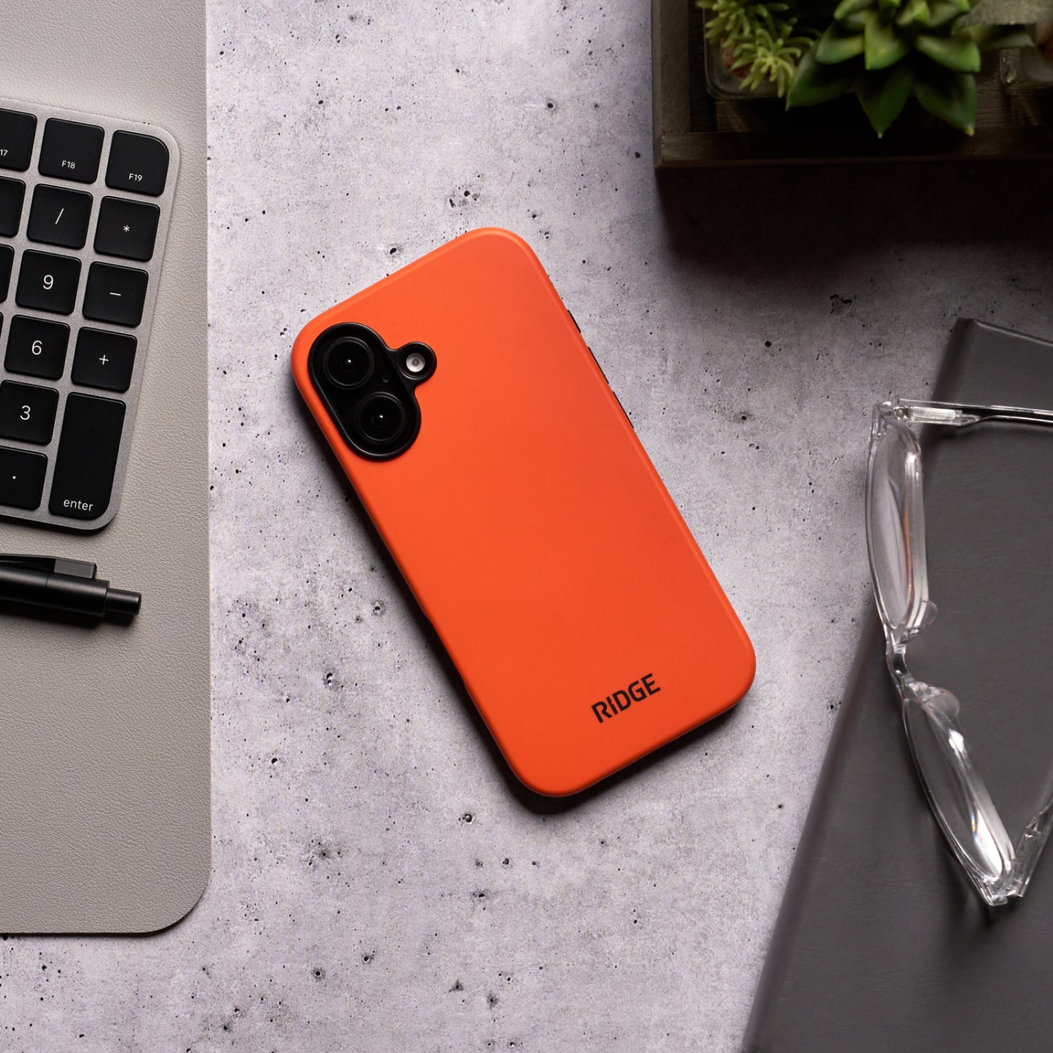 Everyday Phone Case - iPhone 16 - Basecamp Orange