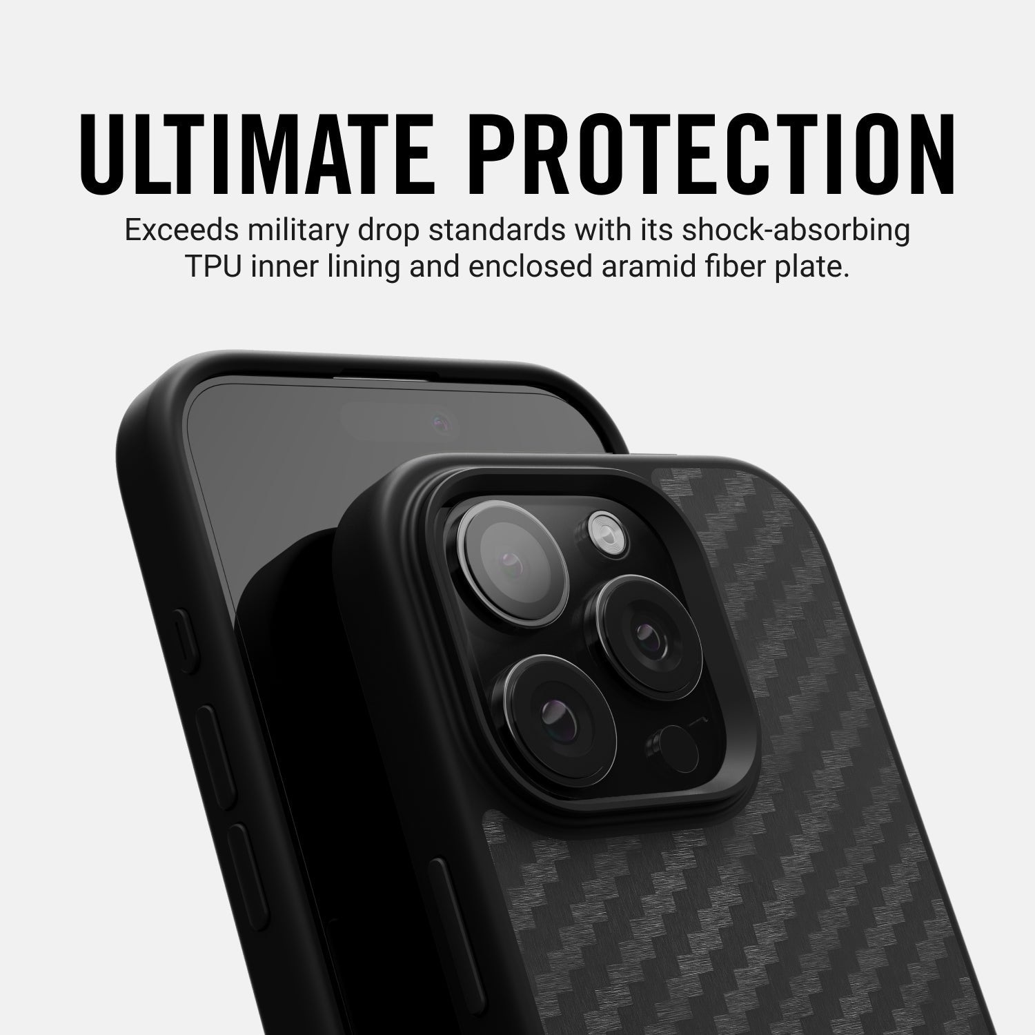 Everyday Phone Case - iPhone 16 Pro - Carbon
