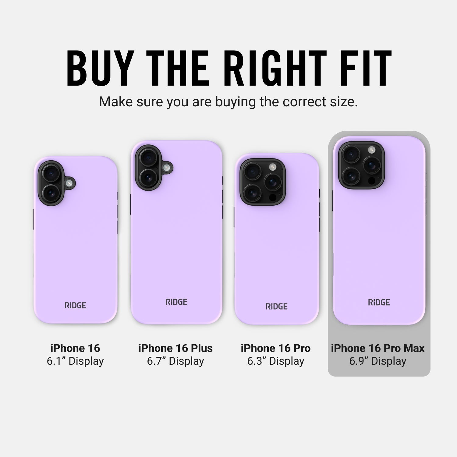 Everyday Phone Case - iPhone 16 Pro Max - Lavender