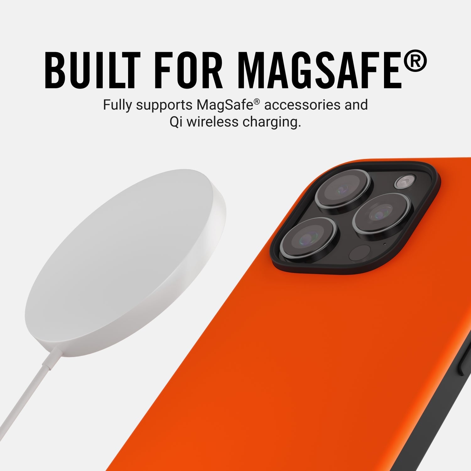 Everyday Charging Kit - iPhone 16 - Basecamp Orange
