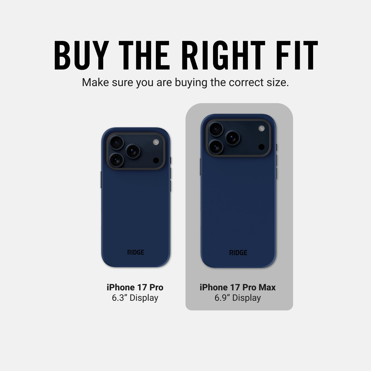 Everyday Phone Case - iPhone 17 Pro Max - Dark Harbor