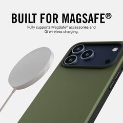Everyday Charging Kit - Power Adapter + iPhone 17 Pro Max - Matte Olive